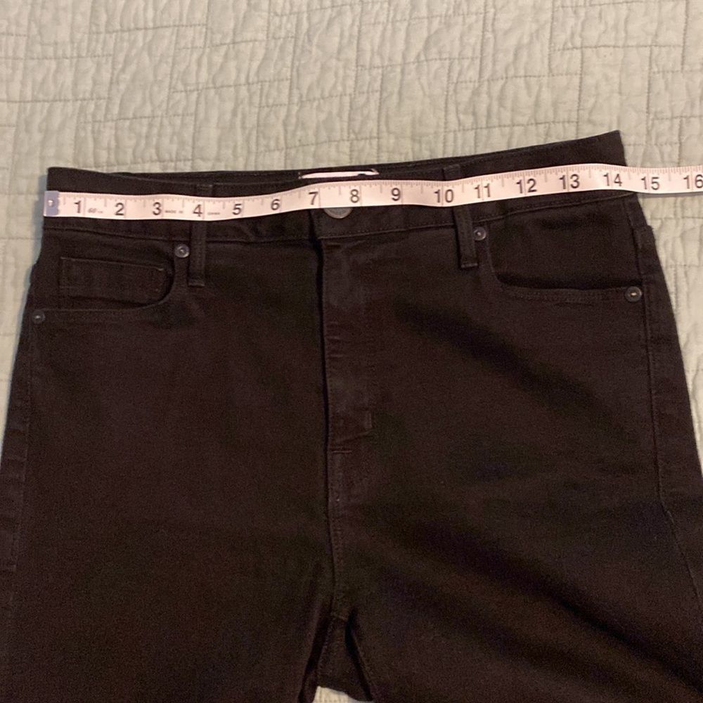 𝅺PARKER Smith Black Skinny Jeans High Waist Women’s Size 6/28 - Picture 9 of 11